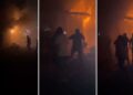 Video. ¡Borracho expulsado de bar en SLRC INCENDIA el lugar y MUEREN 12 personas!