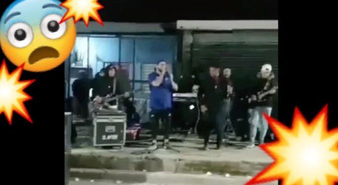 Video. Vecino se HARTA de música de fiesta y DISPARA a cantante en la cabeza