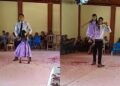 Video. Tierno momento: “profe” baila con su única alumna de kínder en graduación