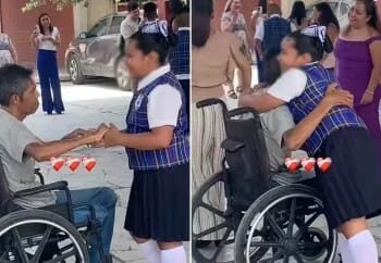 Video. ¡Qué orgullo!: conmueve en redes bello vals de PAPÁ con su NIÑA