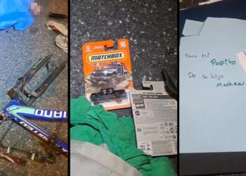 “Feliz día, papá… Tenme paciencia”: cartita encontrada en sujeto que murió arrollado