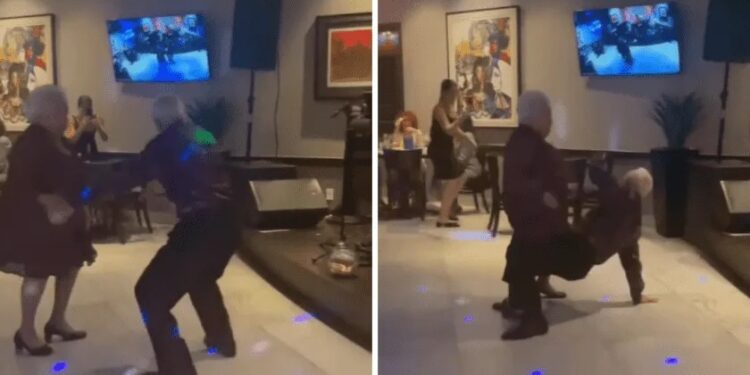 Video. ¡Abuelitos “perrean” hasta el subsuelo y sorprenden en redes!