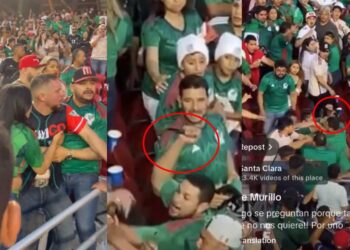 Video. Partido México vs Qatar se tiñe de rojo: aficionado apuñala a otro en riña
