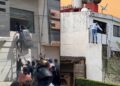 Video. ¡Muere abuelito por BRUTALIDAD policial y turba enardecida SAQUEA casa del Alcalde!