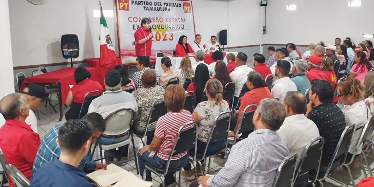 PT realiza el Congreso Estatal Extraordinario en Victoria