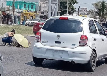 Abuelita queda GRAVE tras ser ATROPELLADA en avenida de Tampico