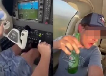 Video. Papá deja pilotear avión a su NIÑO de 12 años, se estrellan y MUEREN