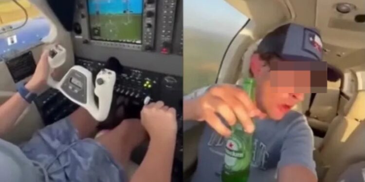 Video. Papá deja pilotear avión a su NIÑO de 12 años, se estrellan y MUEREN