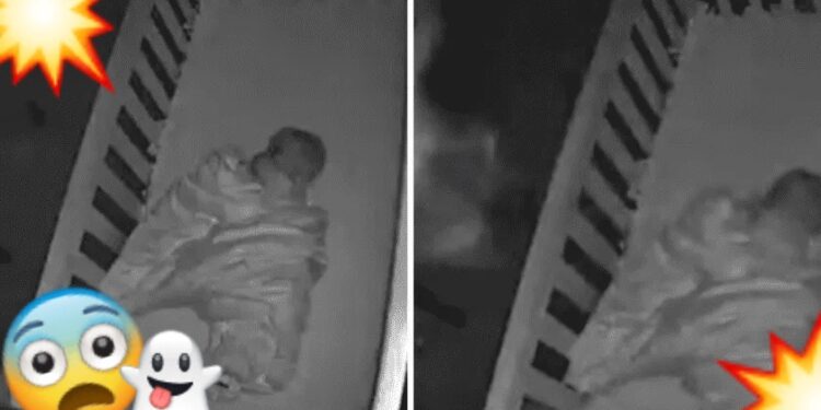 Video. ¡BEBÉ es acechado por ESPECTRO!, la madre llega a salvarlo y es atacada