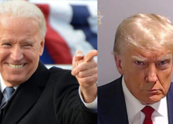 “Un tipo guapo”: Biden burlándose de la foto de Trump al ser fichado