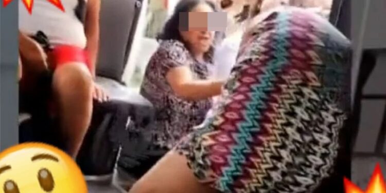 Video. ¡EMBARAZADA se ‘DESGREÑA’ a la amante del marido al verlos salir de motel!