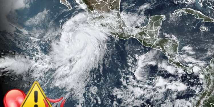 Desciende a categoría 3 el Huracán ‘Hilary’, pero se mantiene México en alerta