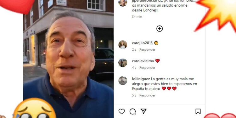 Video. “Estoy más vivo que nunca…”: José Luis Perales por noticia falsa de su muerte