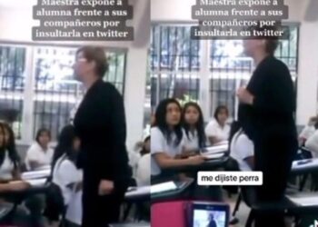 Video. Internet ‘revive’ video de maestra que confronta a alumna por llamarla “pu*a”