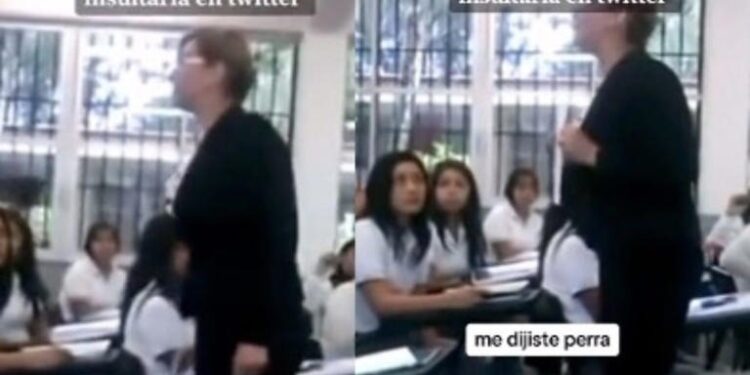 Video. Internet ‘revive’ video de maestra que confronta a alumna por llamarla “pu*a”