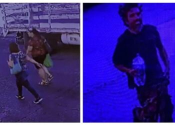 Video: Agarran a presunto DEMENTE que MATÓ con cuchillo a mujer en Monterrey