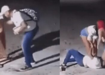 Video. ¡Inaudito!: buen samaritano ayuda a 2 ‘borrachas’ y ellas terminan asaltándolo