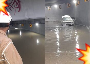 Mueren AHOGADOS un ANCIANITO y su enfermera por inundación de túnel en Zapopan