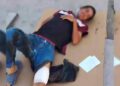 Hospital deja en la banqueta a herido en Reynosa, ¡tenía una bala en la pierna!