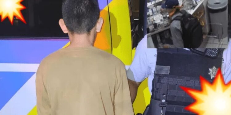 Atrapan a ‘CHAMACO’ de 12 años que ASALTABA en Monterrey, ¡lleva 12 robos!