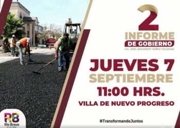 Anuncia Alcalde de Río Bravo su 2° Informe de Gobierno