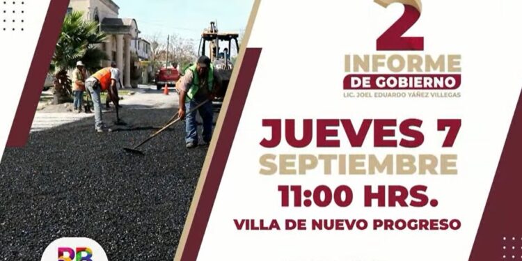 Anuncia Alcalde de Río Bravo su 2° Informe de Gobierno