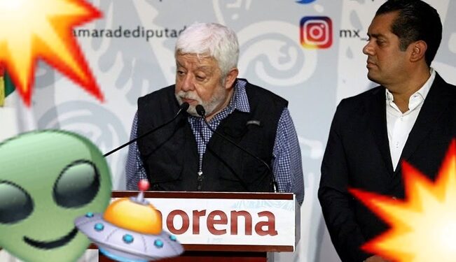HISTÓRICO: lleva Jaime Maussan el debate OVNI a la Cámara de Diputados de México