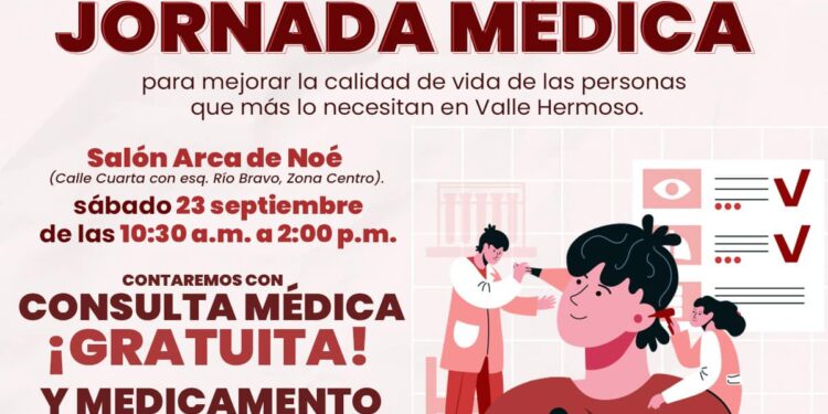 Inicia la Gran Jornada Médica: ofrecen consultas gratuitas en Valle Hermoso
