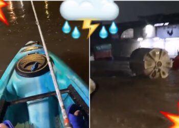 ¡Ta’ fuerte el agua!: tinacos, autos y hasta kayaks flotaron con las lluvias en Guadalajara