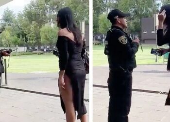 Video. Policía saca a MUJER ‘TRANS’ del baño de MUJERES y ella denuncia DISCRIMINACIÓN