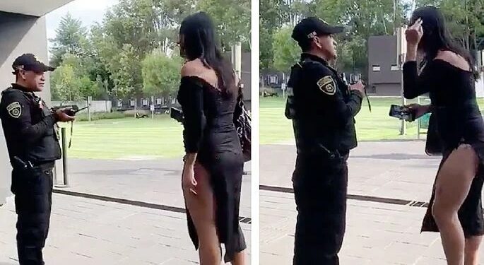 Video. Policía saca a MUJER ‘TRANS’ del baño de MUJERES y ella denuncia DISCRIMINACIÓN