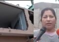 Video. ¡Todo se derrumbó…!, suegros la corren de su casa y ella decide demolerla