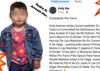 ¡Justicia para PEDRITO!: exigen padres de niño que murió por ASFIXIA en el kínder