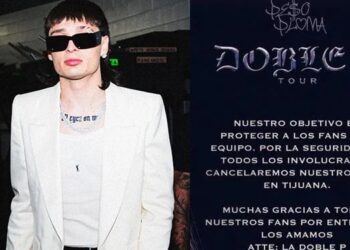 ¡Cancelado!: por amenazas de muerte, Peso Pluma suspende show en Tijuana 