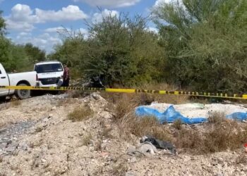 Hallan CADÁVER semienterrado con huellas de TORTURA en terreno de Reynosa