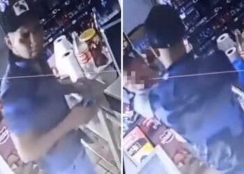 Video. ¡Borracho abusivo GOLPEA a NIÑO de 11 años en una tienda en SLP!