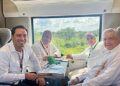 Histórico: ¡Estrena AMLO el Tren Maya!, hace su primer recorrido