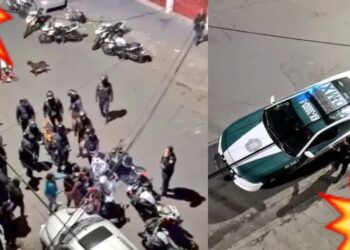 Video. Policías atacan y golpean a una pareja de homosexuales