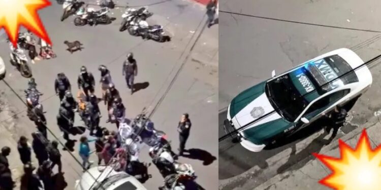 Video. Policías atacan y golpean a una pareja de homosexuales