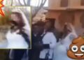 Video. Enloquece y lanza excremento a su ex y a su novia el día de su boda