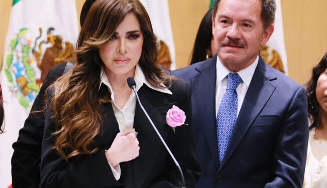 Video. Gloria Trevi apoya Ley contra la trata de personas en la Cámara de Diputados