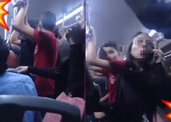 Video. “¡Hasta que aparezca!”, chofer encierra a pasajeros por un celular robado