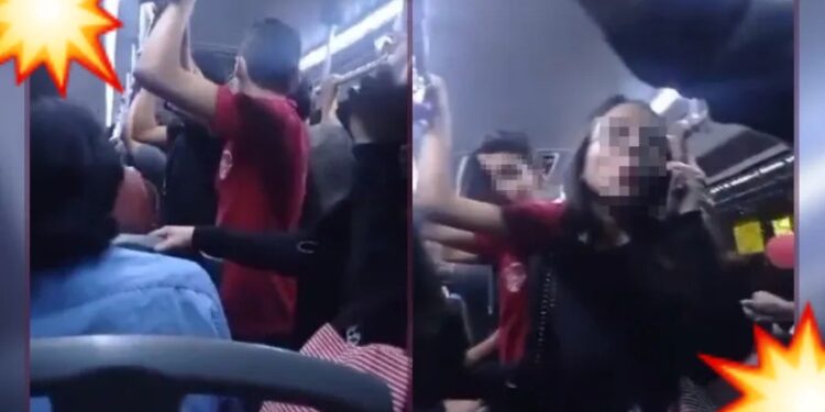 Video. “¡Hasta que aparezca!”, chofer encierra a pasajeros por un celular robado