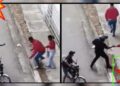 Video. ‘Salva su pellejo’ y abandona a su novia en un asalto, ¡ladrones se apiadan de la chica!
