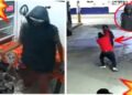 VIDEO. Sujeto GOLPEA a un NIÑO y el papá de este lo corretea para darle una paliza