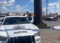 MUERTE sorprende a INDIGENTE en estacionamiento de tienda en Matamoros