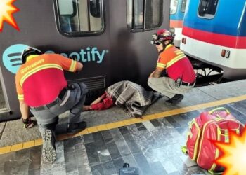 MUERE atleta invidente al CAER a las vías y ser aplastado por Metro en Monterrey