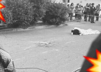 Video. Muere DEGOLLADO por cables cuando viajaba en su MOTOCICLETA