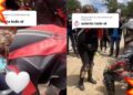 Video. ¡Sustos que dan gusto!: finge accidente en su ‘moto’ para proponer matrimonio