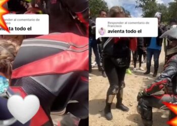Video. ¡Sustos que dan gusto!: finge accidente en su ‘moto’ para proponer matrimonio